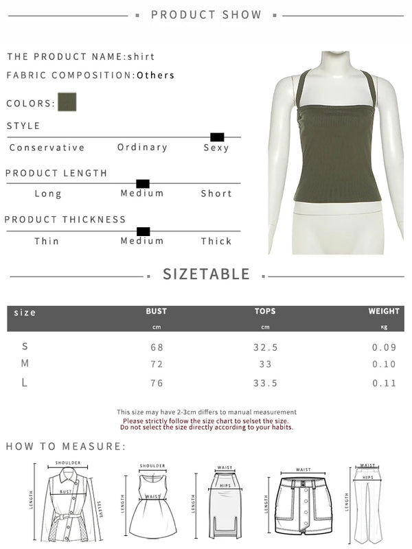 Luna Olive Crossback Ribbed Crop Top