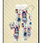 Rebel Mixed-Graphic Thigh-High Socks
