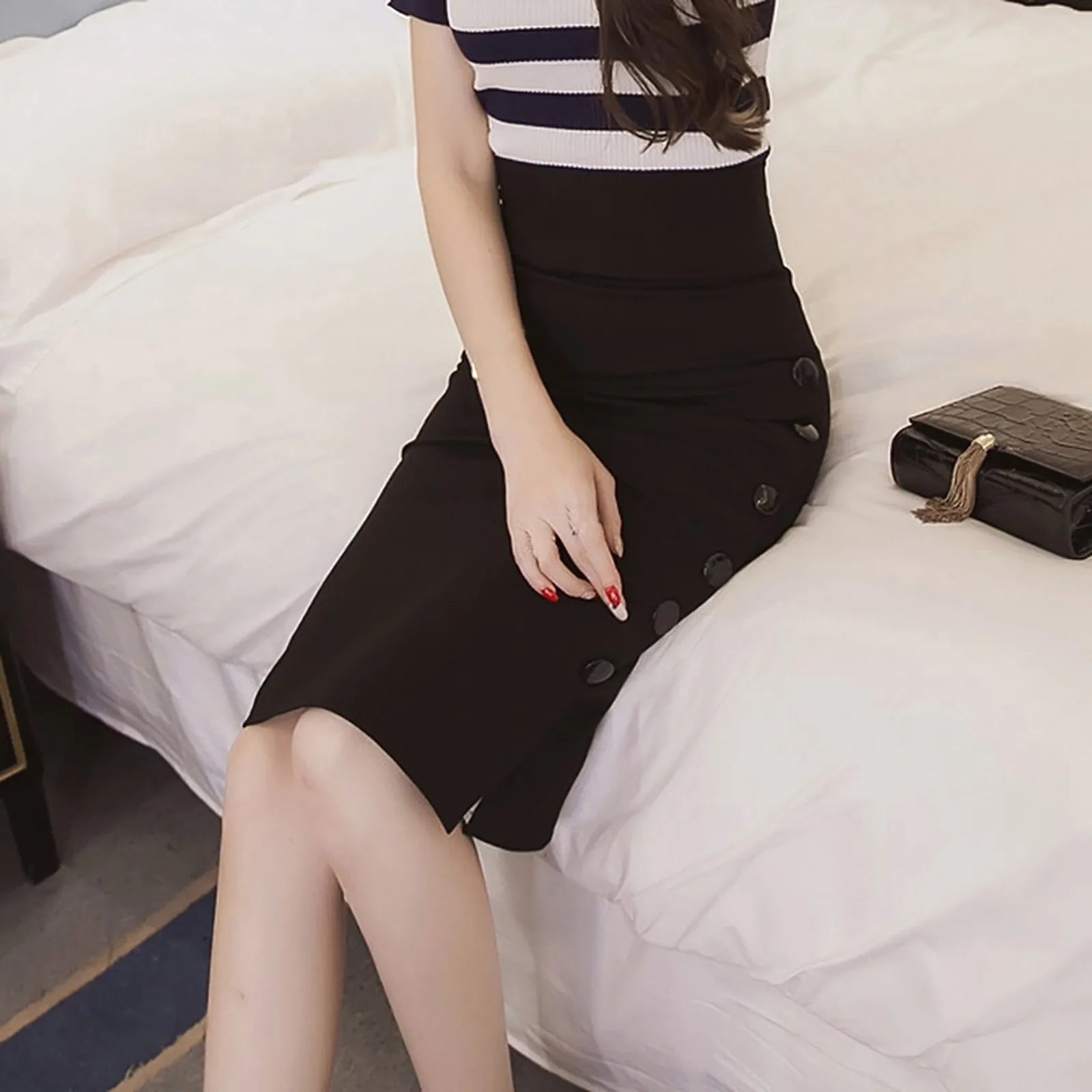 Zinnia Bodycon Midi Skirt One-piece