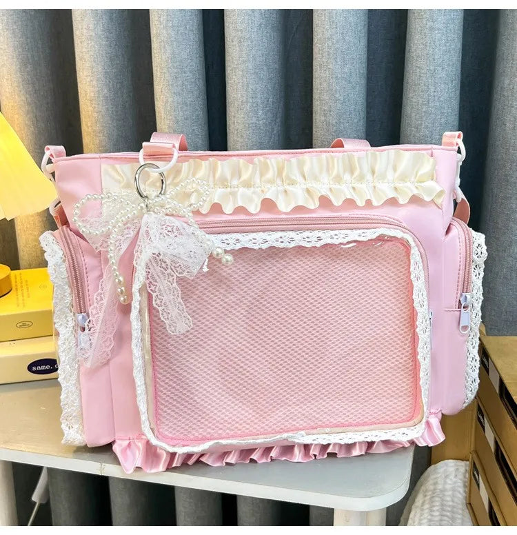 Ami Lace Ita Crossbody Bag