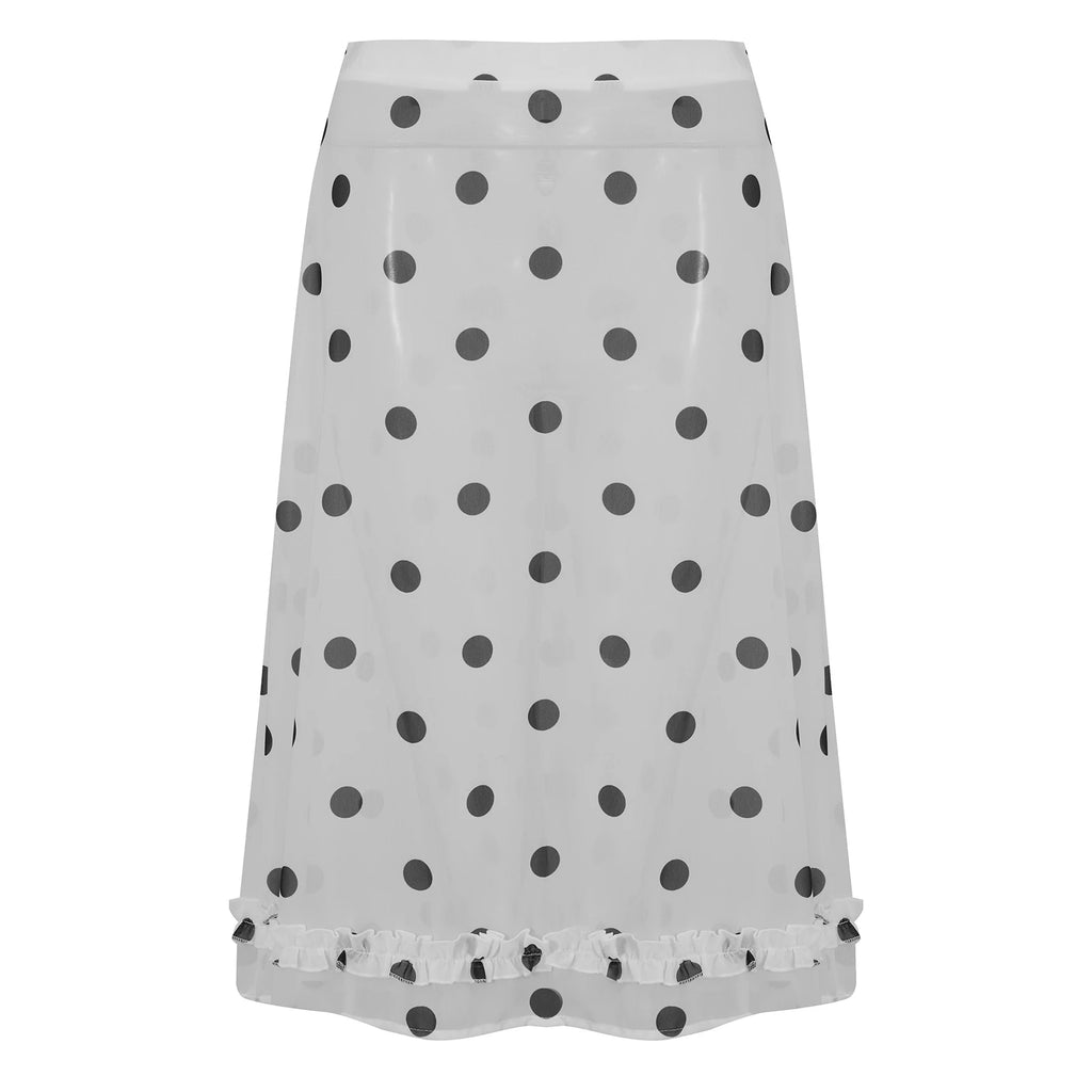 Maribel Mesh Midi Skirt One-piece