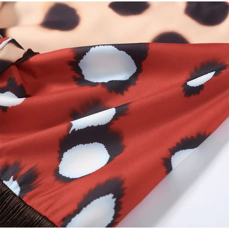 Fashion Leopard Fringed Patchwork Women's Skirts Irregular Double-Sided Lady Mini Skirts 2026 Summer Chic New Female Streetwear