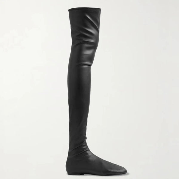 Imogen Flat Over-the-Knee Stretch Boots