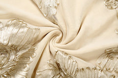 Isabella Spaghetti Strap Floral Embroidered Bodycon Maxi Dress