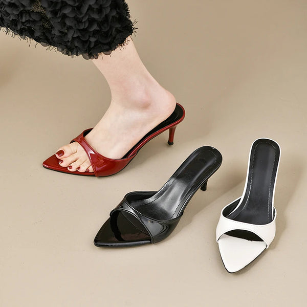 Monroe Pointed-Toe Stiletto Slides
