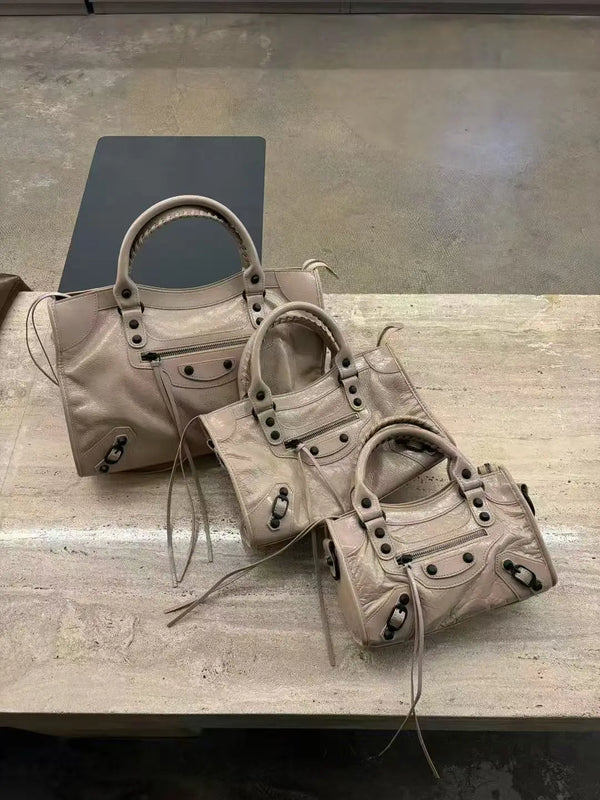 Colette Rivet Leather Moto Bag