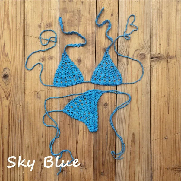 Isla Handmade Crochet Micro Bikini Two-piece