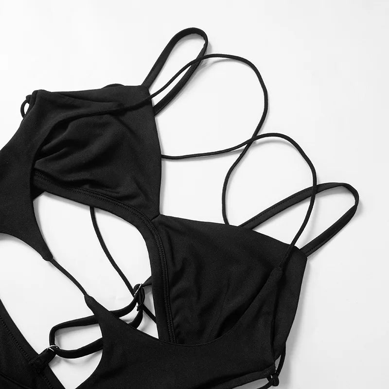Nikita Cutout Strappy Mini Skirt Set Two-piece