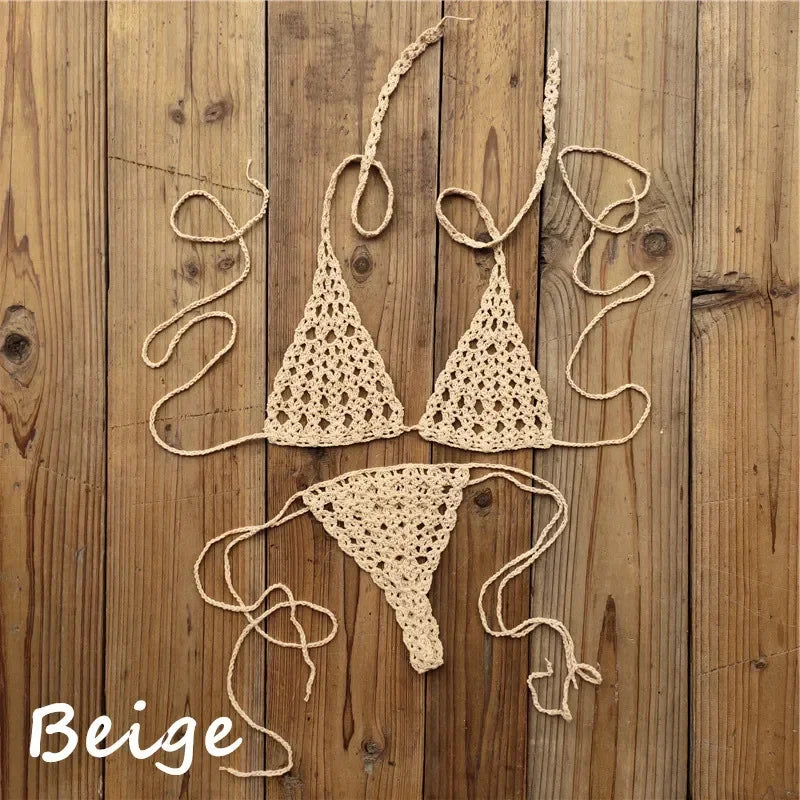 Isla Handmade Crochet Micro Bikini Two-piece