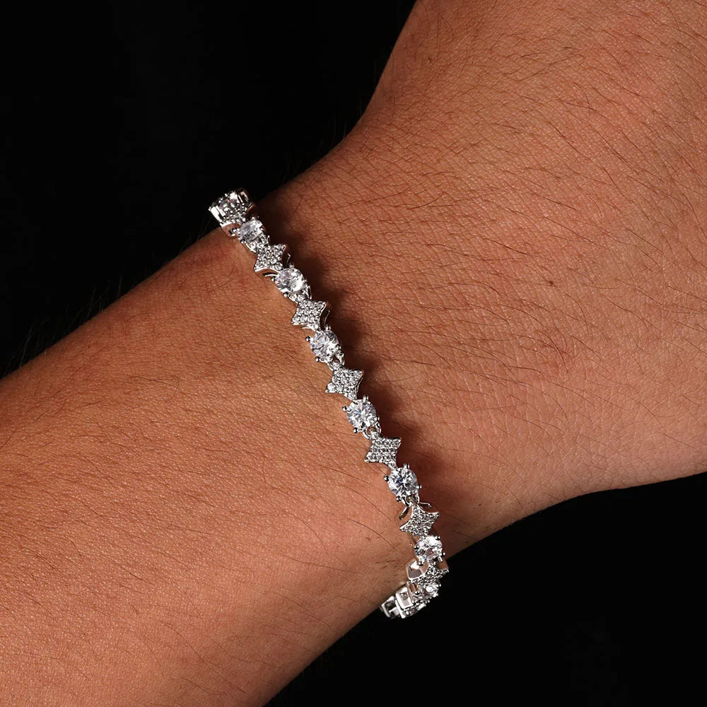 Estella Star Zirconia Tennis Bracelet
