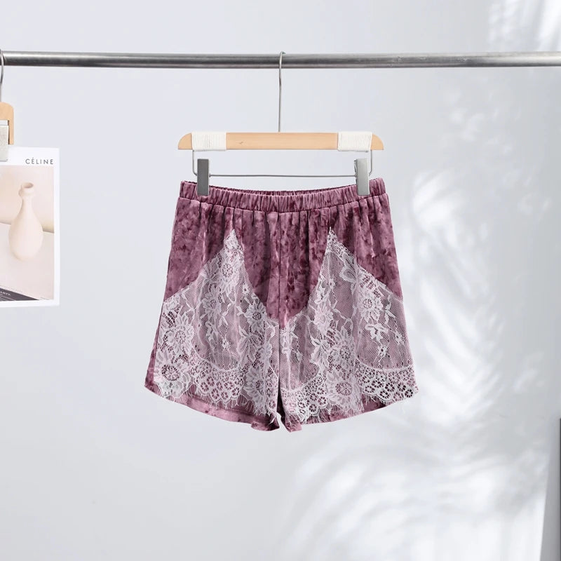 Style 84 Lace Shorts Apparel One-piece