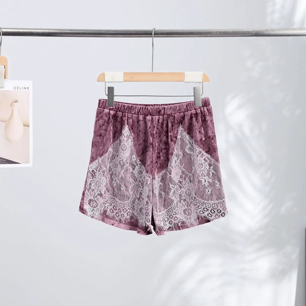 Style 84 Lace Shorts Apparel One-piece