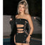 Lyra Fishnet Hollow-Out Beach Cover-Up Dress