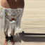 Cressida Floral Fringe Mini Skirt One-piece