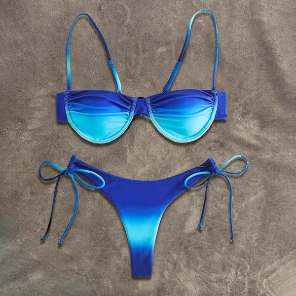 Carmela Crochet High-Cut Bikini Two-piece
