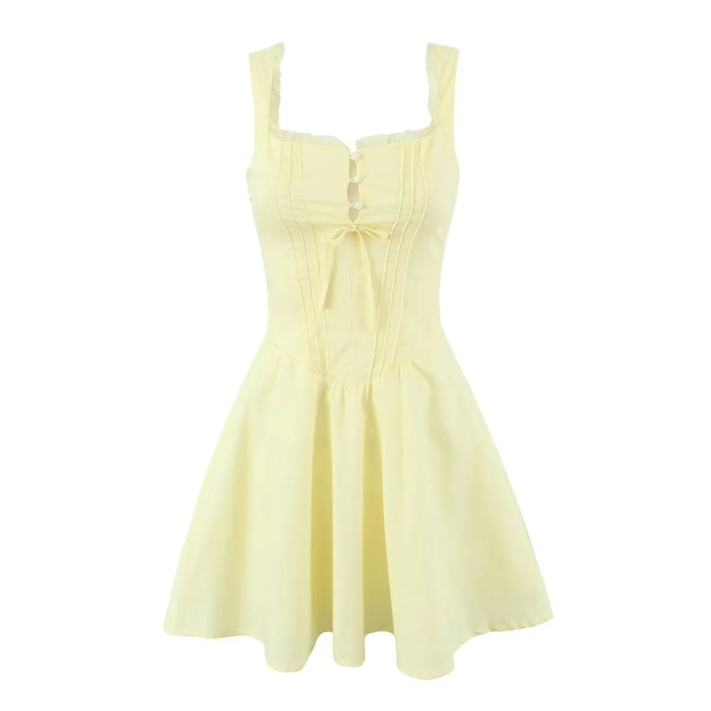 Maeve A-Line Lace Mini Dress