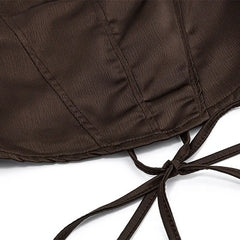 Aria Sculpted Corset Crop Top One-piece