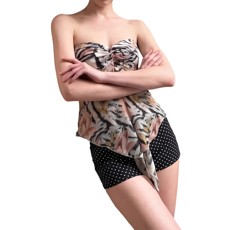 Savannah Botanical Scarf Apparel Top