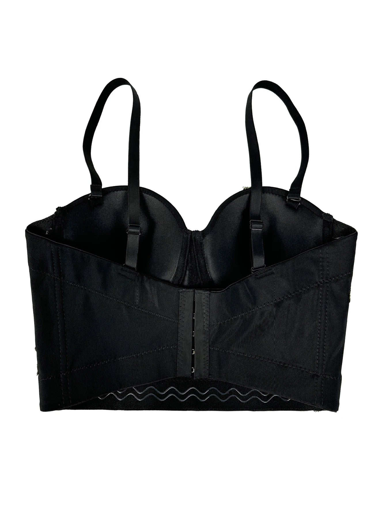 Sexy halter embroidery corset crop top women summer club party tank tops for woman clothing black white cropped tube top hotwife