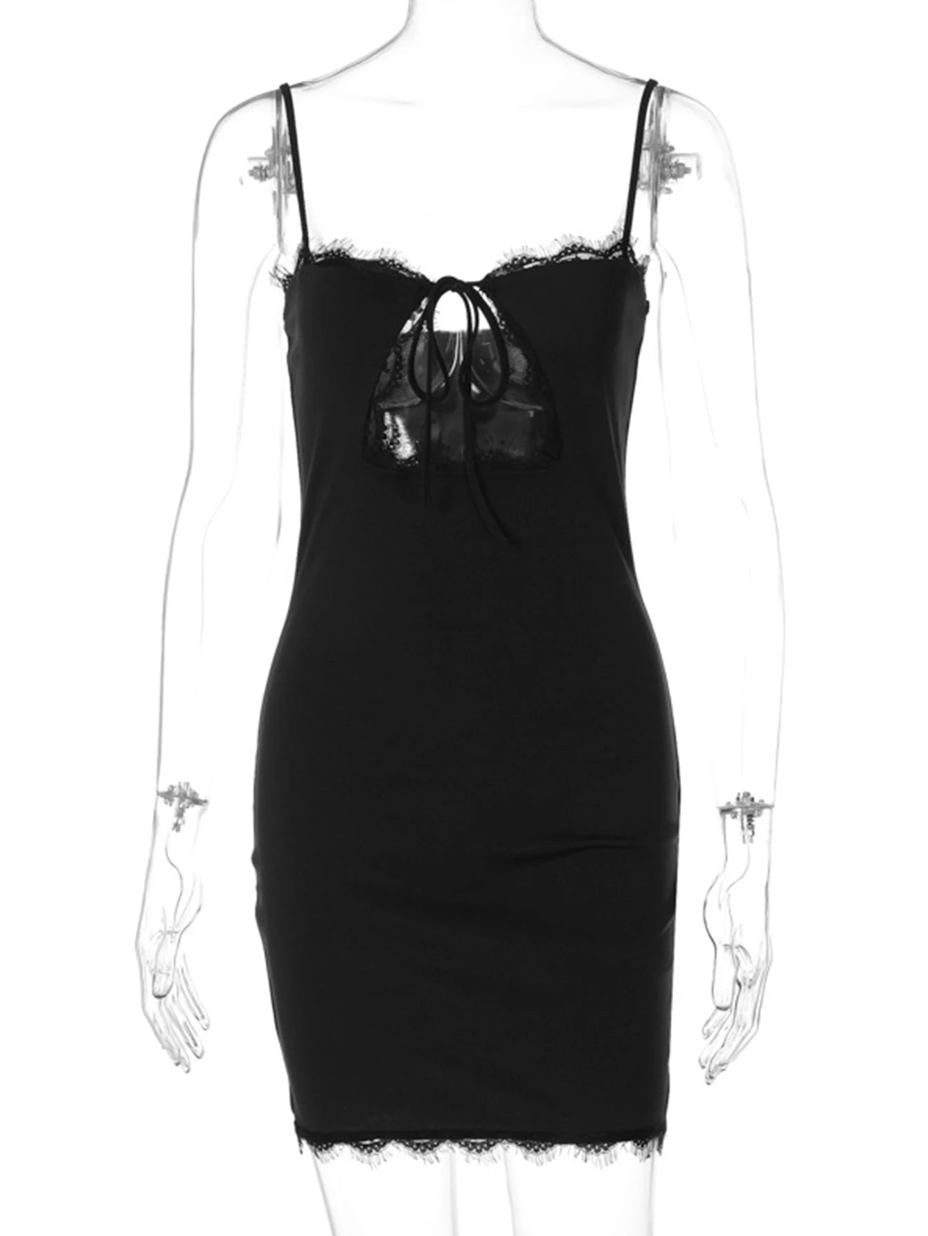 Verena Backless Slip Bodycon Mini Dress