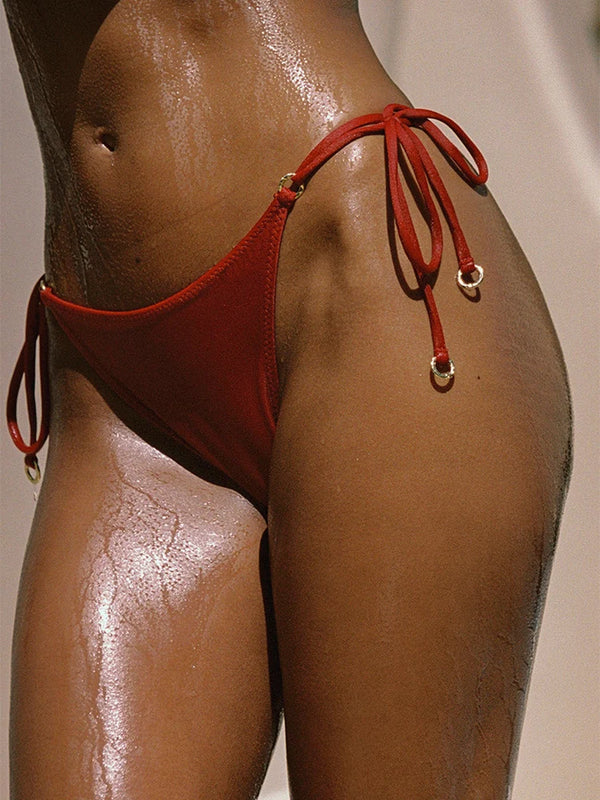Zaria High-Cut String Bikini Collection Two-piece