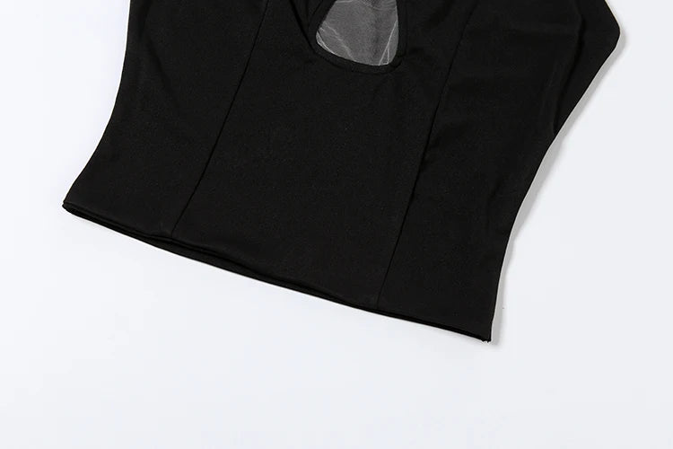 Noemi Cutout Halter Tank Top One-piece