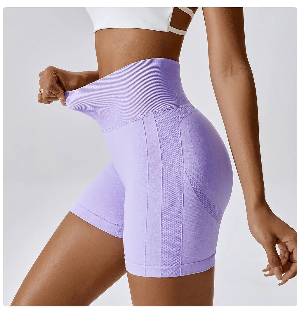 Naya Seamless High-Waist Yoga Shorts One-piece