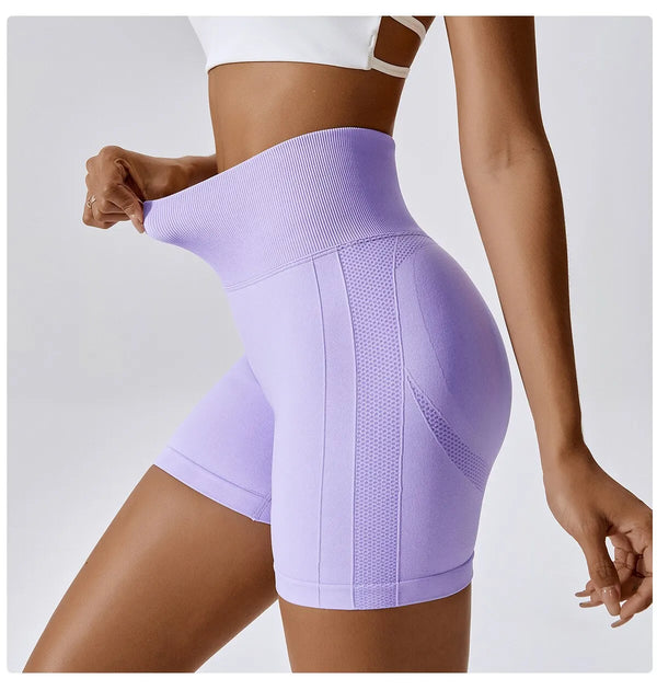 Naya Seamless High-Waist Yoga Shorts One-piece