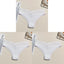 Danica Cotton Lace Brief Pack Lingerie 3-piece