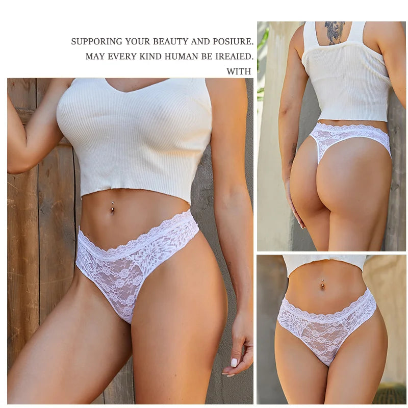 Flora Low-Rise Panty Pack Lingerie 3-piece