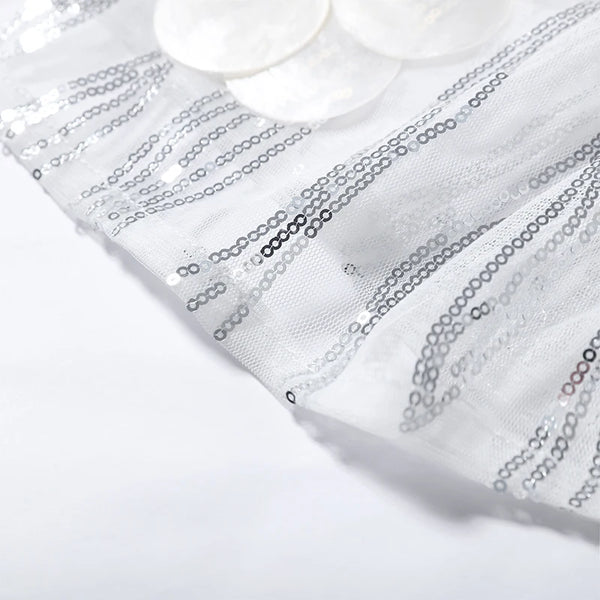 Seraphina Sequin Sheer Top & Mini Skirt Collection