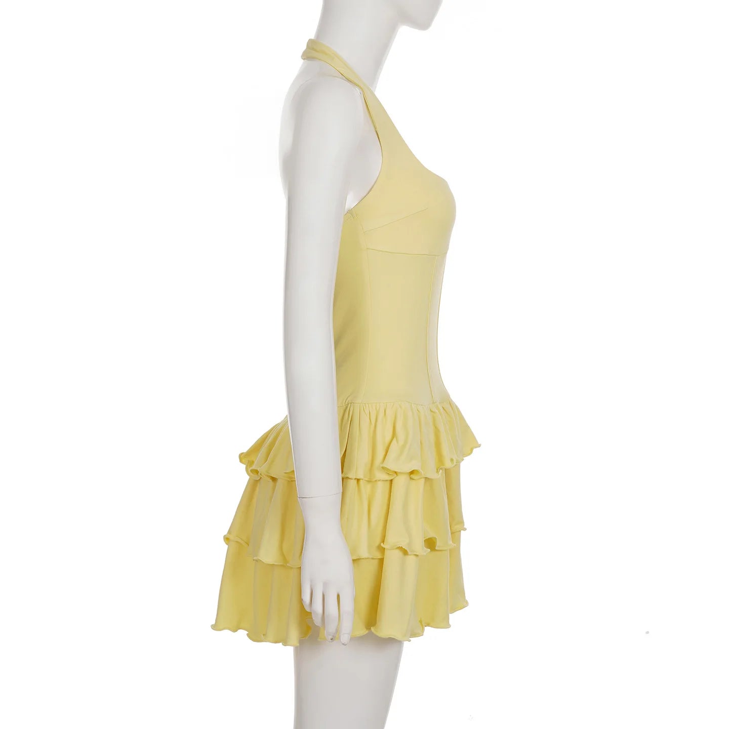 Isla Sunshine Ruffle Mini Dress