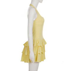 Isla Sunshine Ruffle Mini Dress