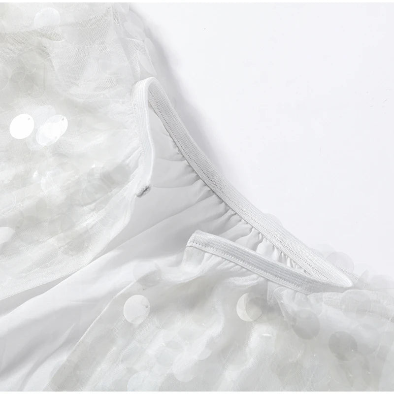 Seraphina Sequin Sheer Top & Mini Skirt Collection