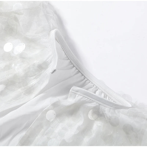 Seraphina Sequin Sheer Top & Mini Skirt Collection