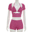 Isabella Polka Dot Cutout Shorts Apparel Two-piece