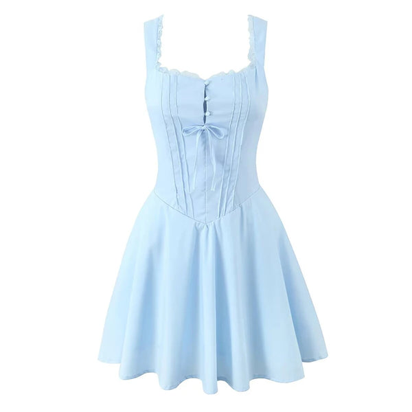 Maeve A-Line Lace Mini Dress