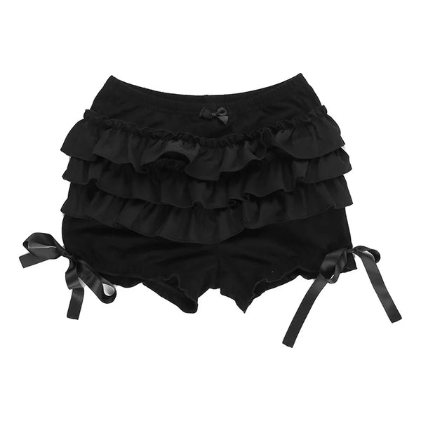 Juniper Lace-Bow Gothic Skort One-piece