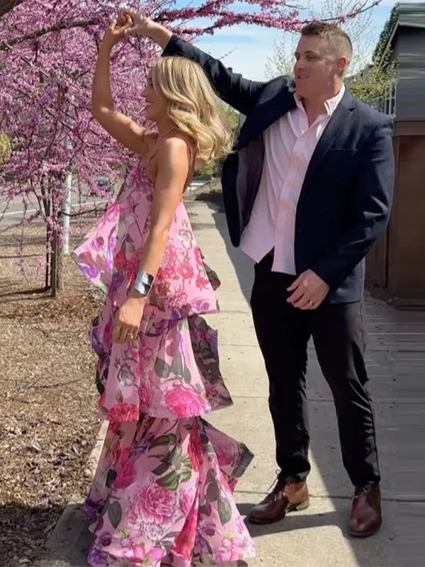 Kendra Ruched Maxi Dress
