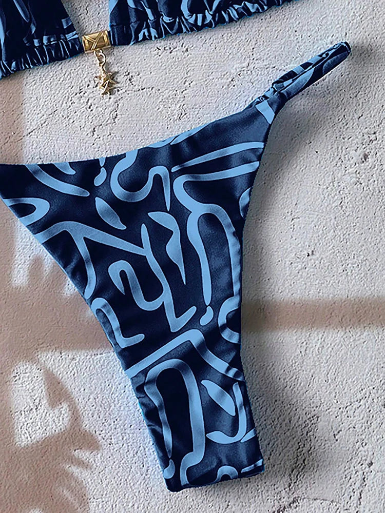 Lennox Leopard Thong Bikini Two-piece Secondary image