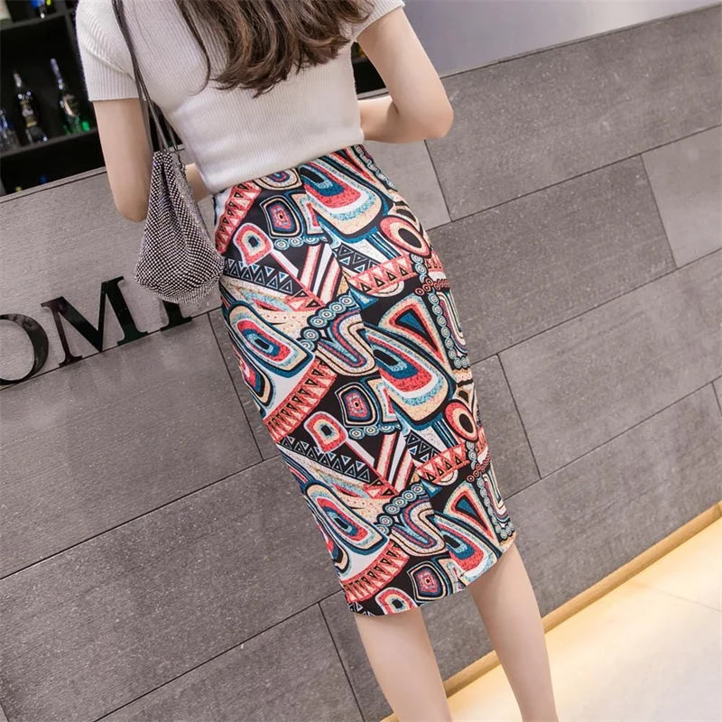 Dahlia Elegant Midi Skirt One-piece