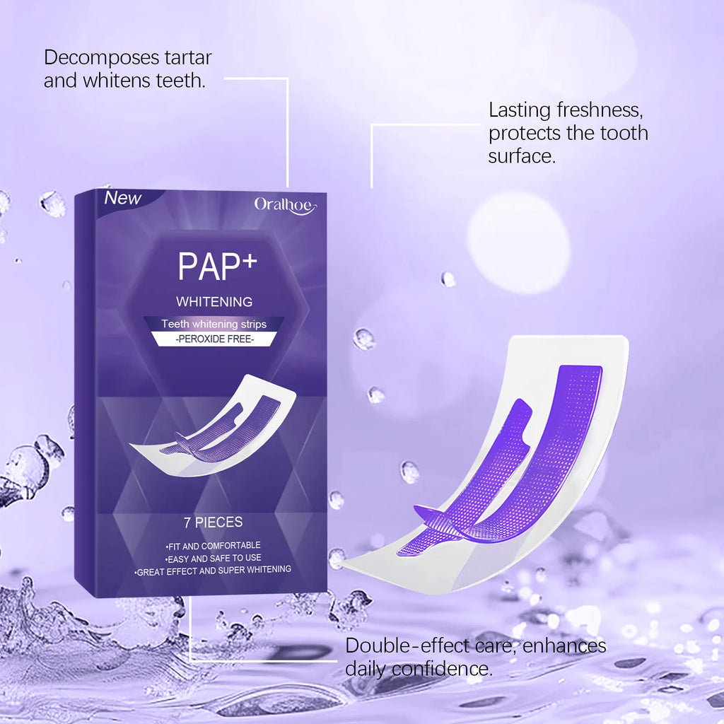 Violet Brightening Dental Strips