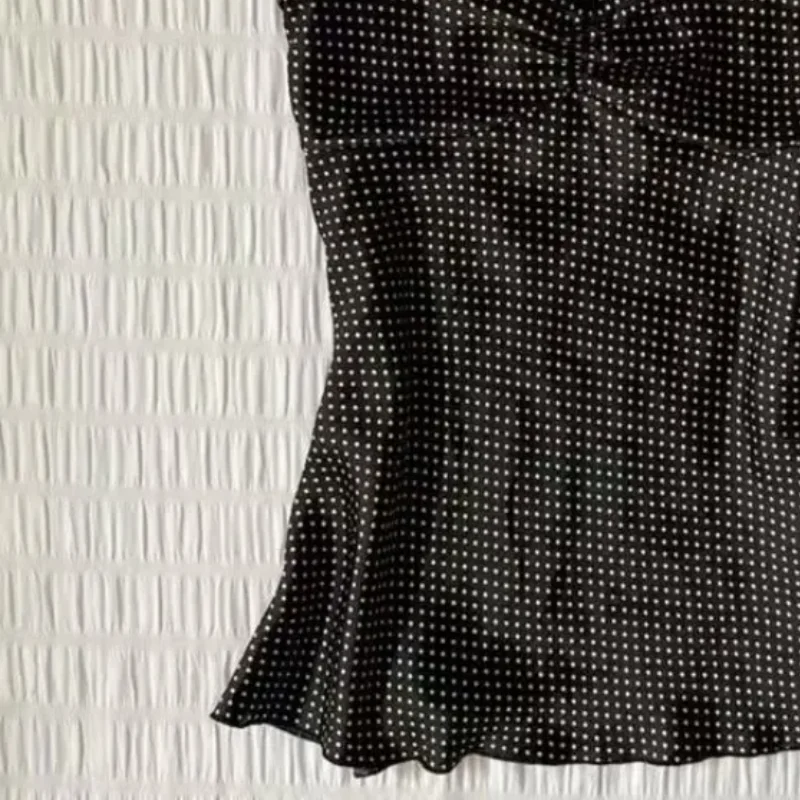 Odette Polka-Dot Camisole Top