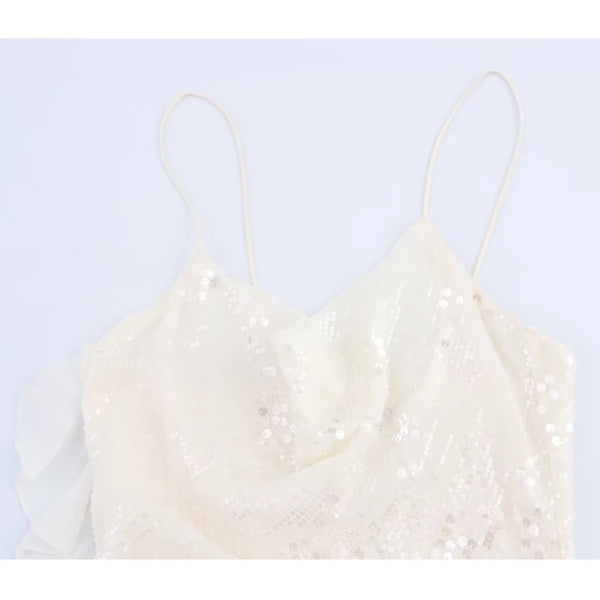 Celestia Monaco Sequin Mini Dress