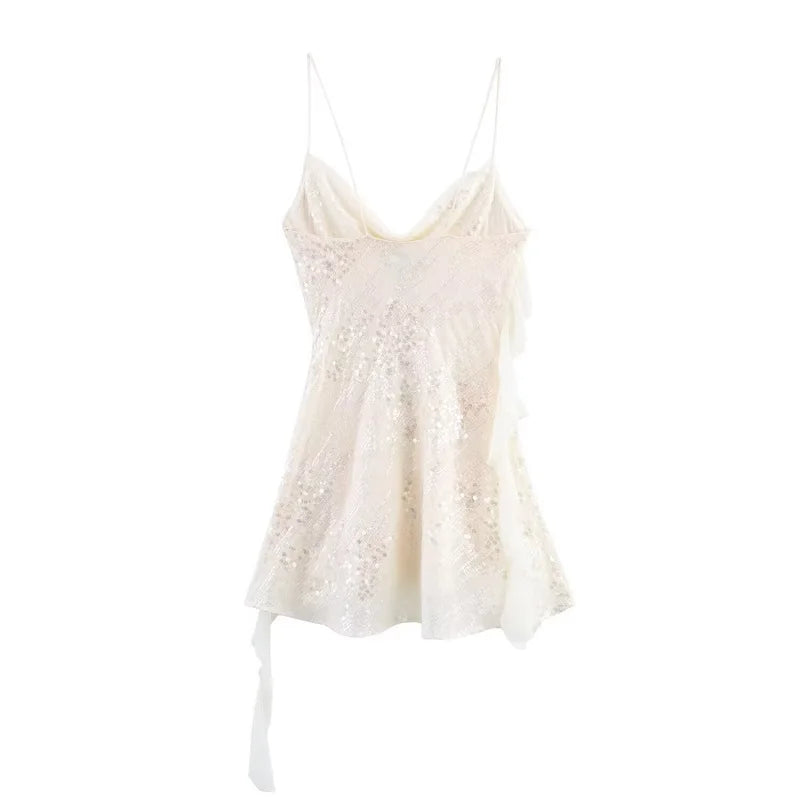 Celestia Monaco Sequin Mini Dress