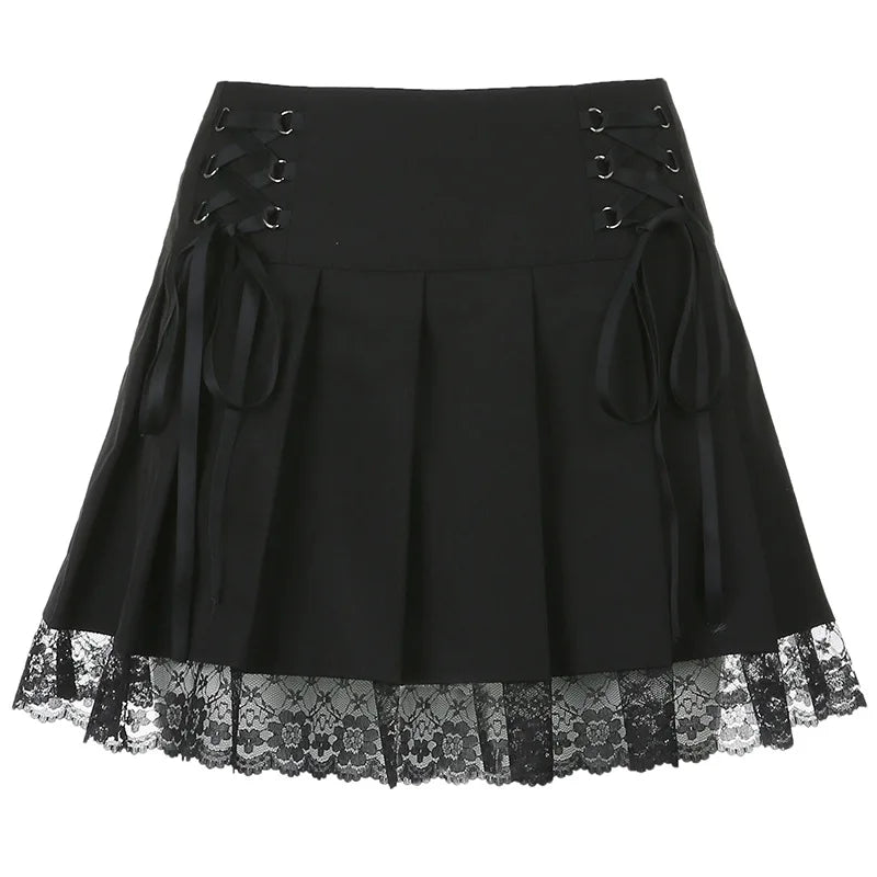 Talia Bodycon Lace Mini Skirt One-piece