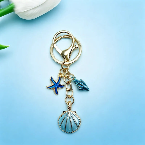 Bag Charms For Handbags Sea Star Shell Pearl Bag Clothes Shoes Pendant Boho Summer Seashell Jewelry Making DIY Decoration