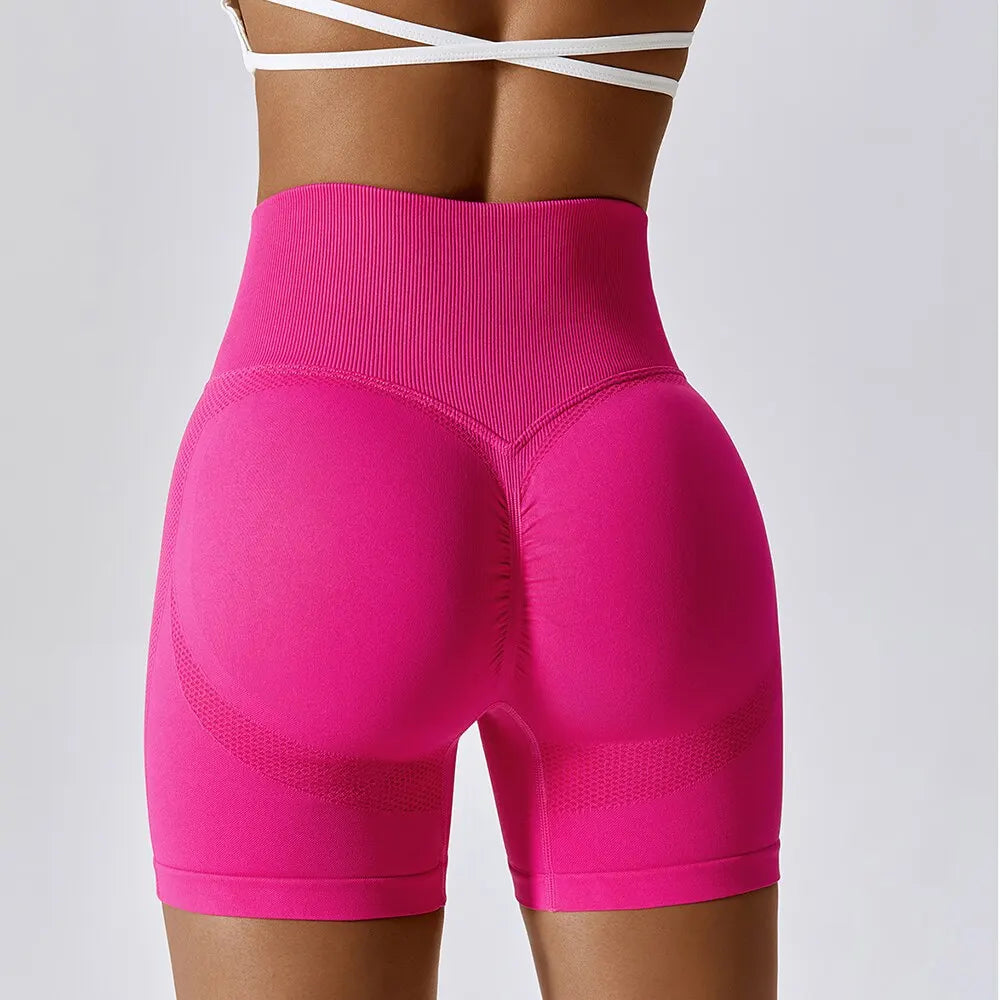 Naya Seamless High-Waist Yoga Shorts One-piece