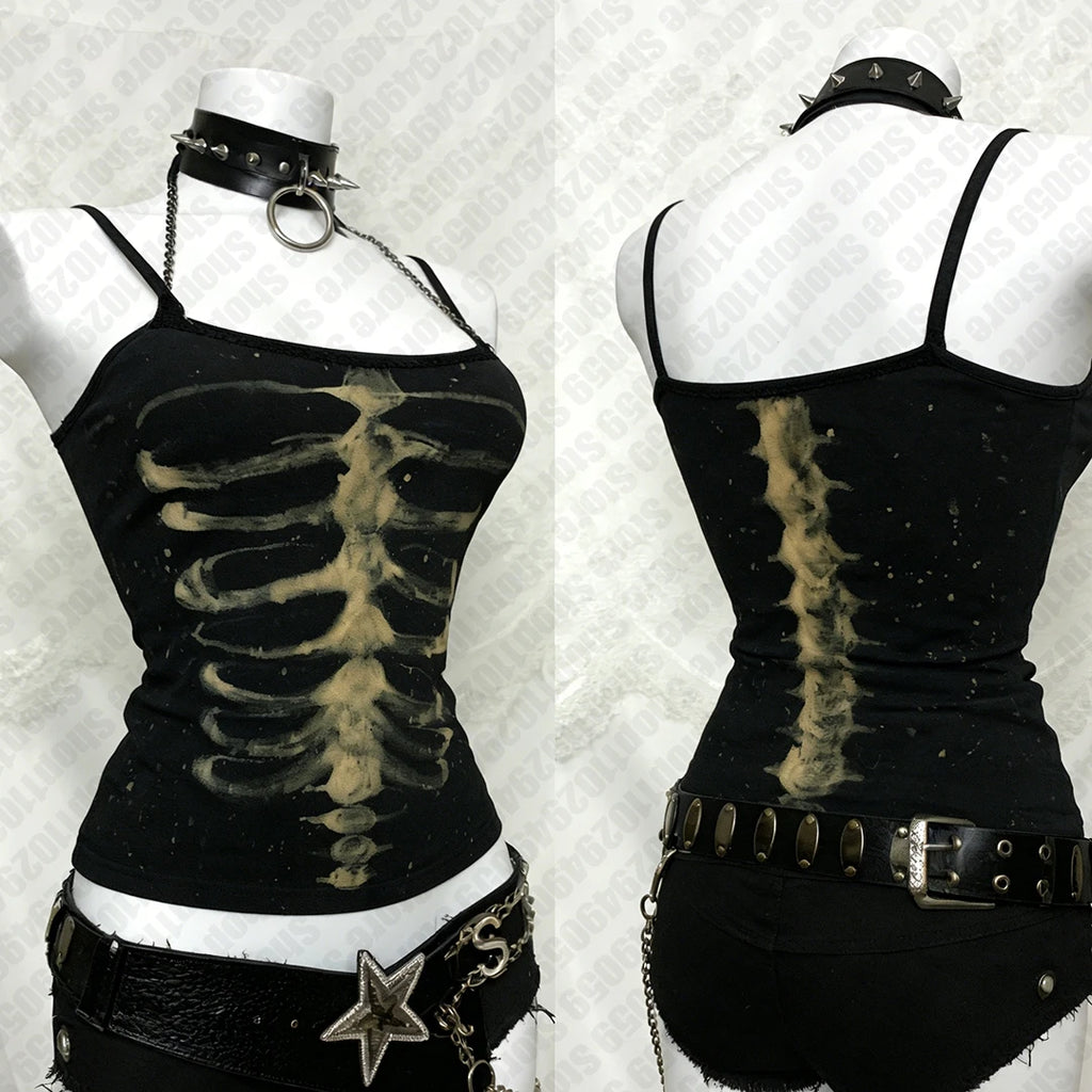 Nyx Skeleton Graphic Cami One-piece