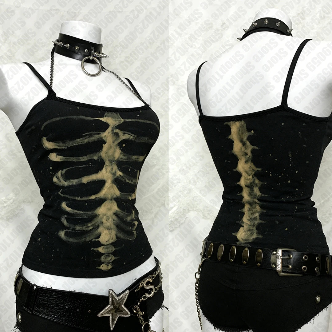 Nyx Skeleton Graphic Cami One-piece